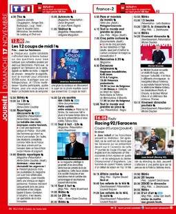 Télé Star 2250 JOURNÉE - DIMANCHE 17 NOVEMBRE
