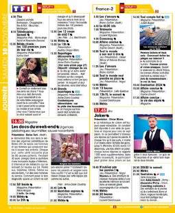 Télé Star 2252 JOURNÉE SAMEDI 30 NOVEMBRE