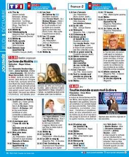 Télé Star 2252 JOURNÉE JEUDI 5 DÉCEMBRE