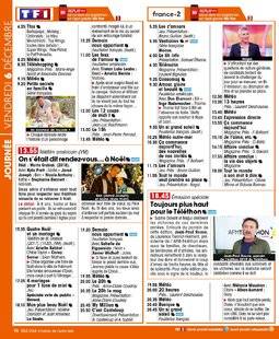 Télé Star 2252 JOURNÉE VENDREDI 6 DÉCEMBRE