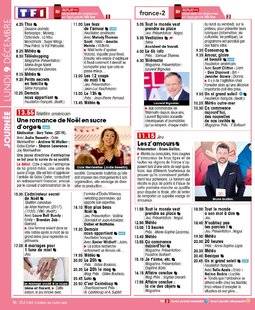 Télé Star 2253 JOURNÉE LUNDI 9 DÉCEMBRE