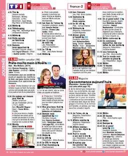 Télé Star 2254 JOURNÉE LUNDI 16 DÉCEMBRE