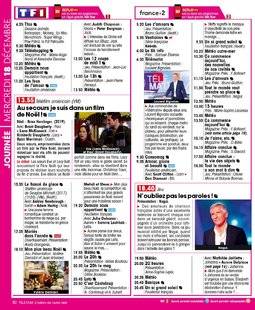 Télé Star 2254 JOURNÉE - MERCREDI 18 DÉCEMBRE