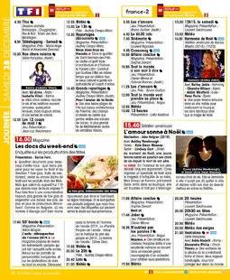 Télé Star 2256 JOURNÉE SAMEDI 28 DÉCEMBRE