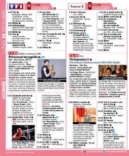 Télé Star 2256 JOURNÉE LUNDI 30 DÉCEMBRE