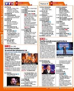 Télé Star 2256 JOURNÉE VENDREDI 3 JANVIER
