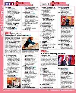 Télé Star 2433 JOURNÉE LUNDI 22 MAI