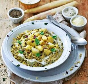 Télé Star 2433 Risotto de quinoa aux asperges des sables