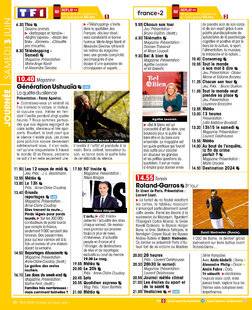 Télé Star 2435 JOURNÉE SAMEDI 3 JUIN