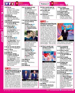 Télé Star 2436 JOURNÉE MERCREDI 14 JUIN
