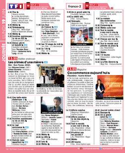 Télé Star 2437 JOURNÉE LUNDI 19 JUIN
