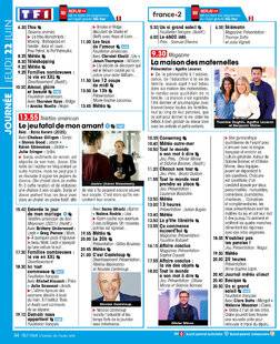 Télé Star 2437 JOURNÉE JEUDI 22 JUIN