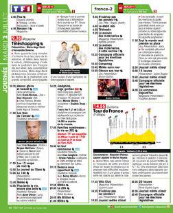 Télé Star 2491 JOURNÉE MARDI 2 JUILLET