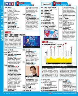 Télé Star 2493 JOURNÉE JEUDI 18 JUILLET
