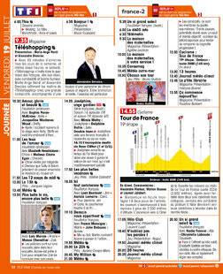 Télé Star 2493 JOURNÉE VENDREDI 19 JUILLET