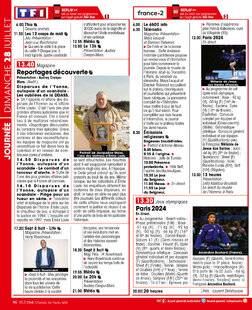Télé Star 2495 JOURNÉE DIMANCHE 28 JUILLET