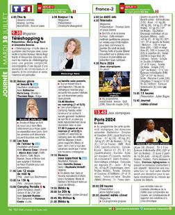 Télé Star 2495 JOURNÉE MARDI 30 JUILLET