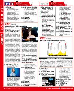 Télé Star 2498 JOURNÉE DIMANCHE 18 AOÛT