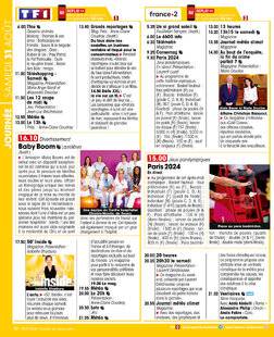 Télé Star 2500 JOURNÉE SAMEDI 31 AOÛT