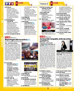 Télé Star 2504 JOURNÉE SAMEDI 28 SEPTEMBRE