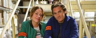 Télé Star 2504 Dounia Coesens et Pierre-Yves Bon Flics et colocs