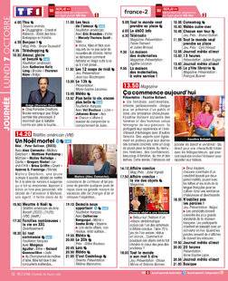 Télé Star 2505 JOURNÉE LUNDI 7 OCTOBRE