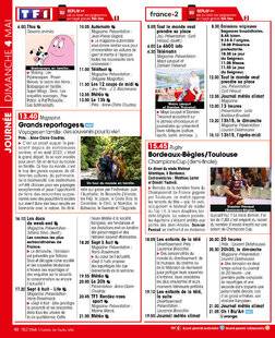 Télé Star 2535 JOURNÉE DIMANCHE 4 MAI