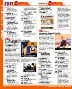 Télé Star 2536 JOURNÉE VENDREDI 16 MAI