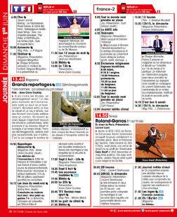 Télé Star 2539 JOURNÉE DIMANCHE 1ER JUIN
