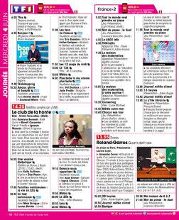 Télé Star 2539 JOURNÉE MERCREDI 4 JUIN