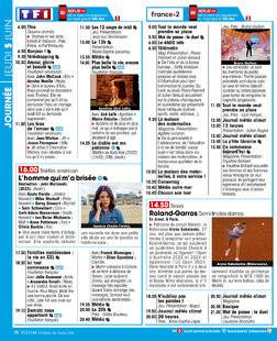 Télé Star 2539 JOURNÉE JEUDI 5 JUIN