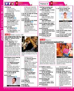 Télé Star 2540 JOURNÉE MERCREDI 11 JUIN