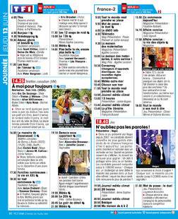Télé Star 2540 JOURNÉE JEUDI 12 JUIN