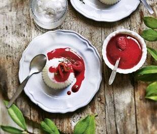Télé Star 2541 Blanc-manger au coulis de poivrons et framboises