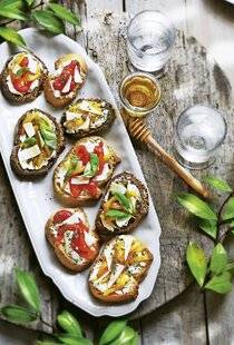Télé Star 2541 Tartines fromagères et trio de poivrons