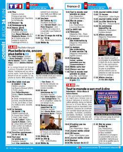 Télé Star 2542 JOURNÉE JEUDI 26 JUIN