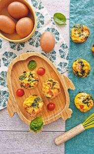 Télé Star 2542 Mini-frittatas tomate, chèvre et épinards
