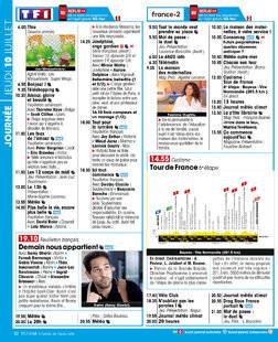 Télé Star 2544 JOURNÉE JEUDI 10 JUILLET