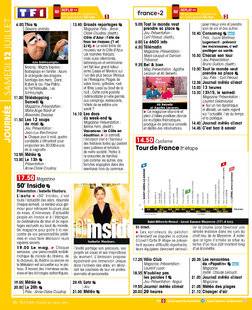 Télé Star 2545 JOURNÉE SAMEDI 12 JUILLET