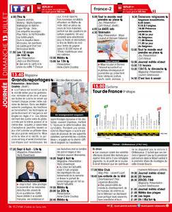 Télé Star 2545 JOURNÉE DIMANCHE 13 JUILLET
