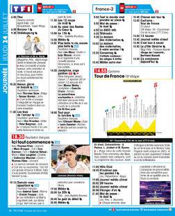 Télé Star 2546 JOURNÉE JEUDI 24 JUILLET