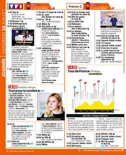 Télé Star 2546 JOURNÉE VENDREDI 25 JUILLET
