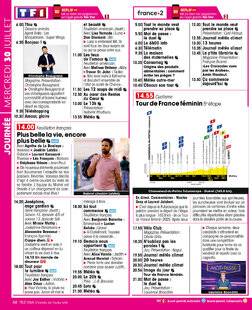 Télé Star 2547 JOURNÉE MERCREDI 30 JUILLET