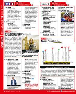 Télé Star 2547 JOURNÉE DIMANCHE 27 JUILLET