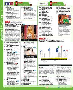 Télé Star 2547 JOURNÉE MARDI 29 JUILLET