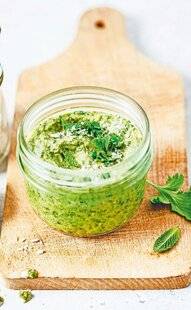 Télé Star 2547 Chutney vert au lait de coco (Naryel ni lili chutni)
