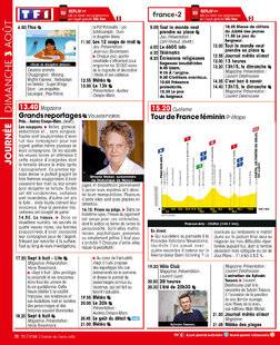 Télé Star 2548 JOURNÉE DIMANCHE 3 AOÛT
