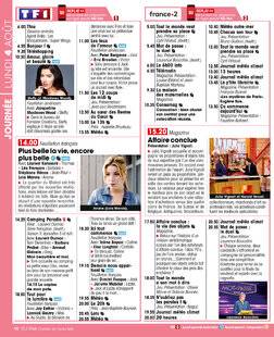 Télé Star 2548 JOURNÉE LUNDI 4 AOÛT