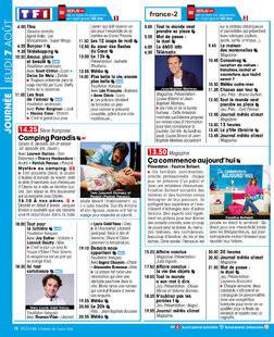 Télé Star 2548 JOURNÉE JEUDI 7 AOÛT