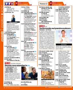 Télé Star 2548 JOURNÉE VENDREDI 8 AOÛT